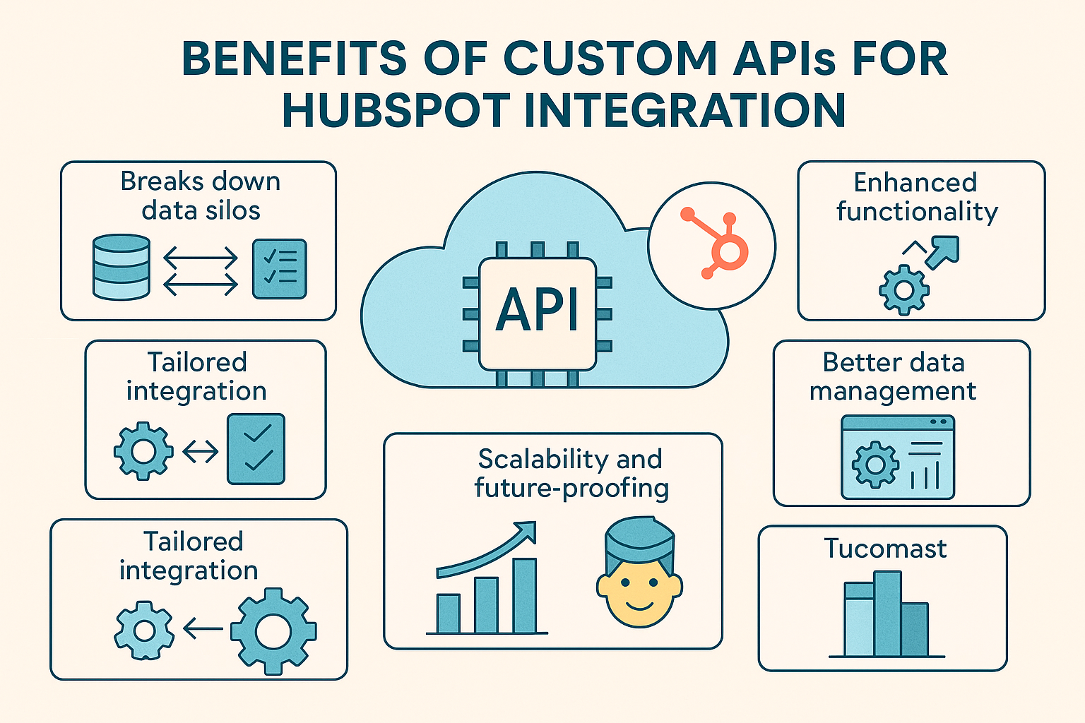 Benefits of custom APIs for HubSpot integration