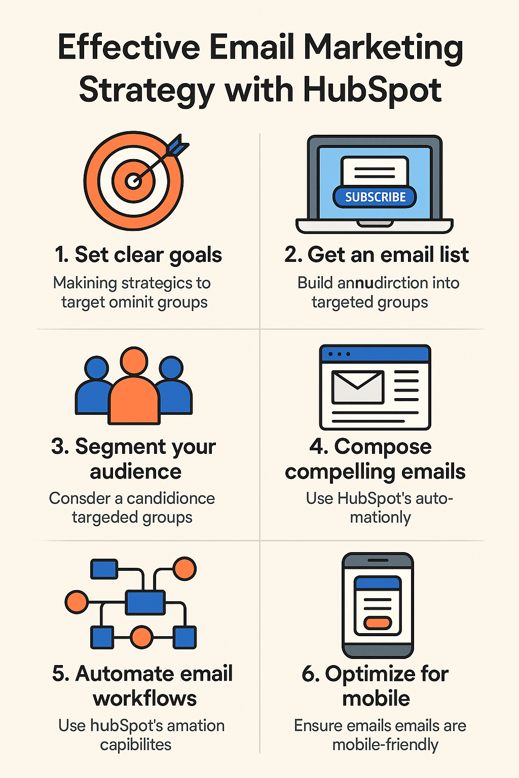 Effective email marketing strategy with HubSpot