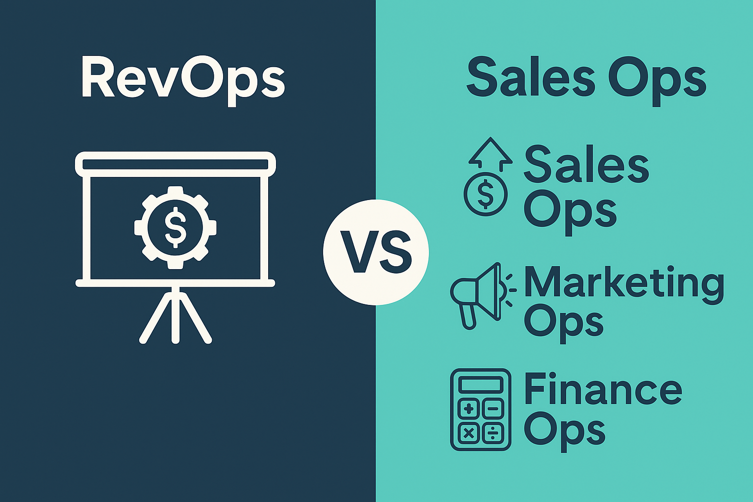 revops vs sales ops