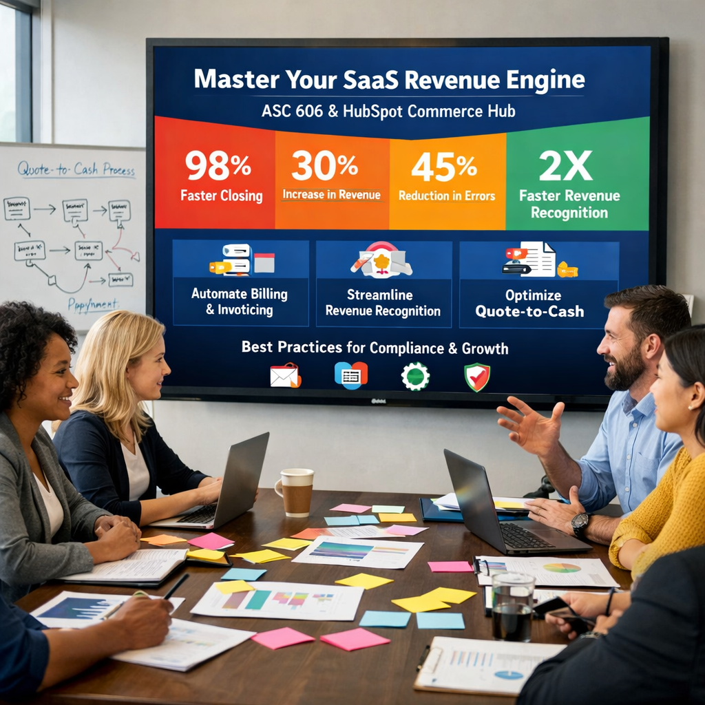 Master Your SaaS Revenue Engine: ASC 606 Best Practices & Why HubSpot Commerce Hub Wins