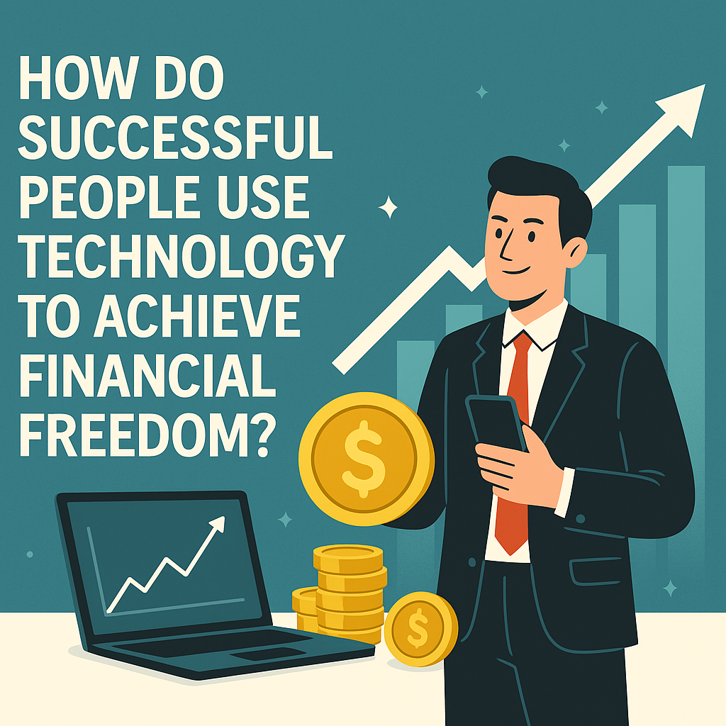 How Do Successful People Use Technology to Achieve Financial Freedom?